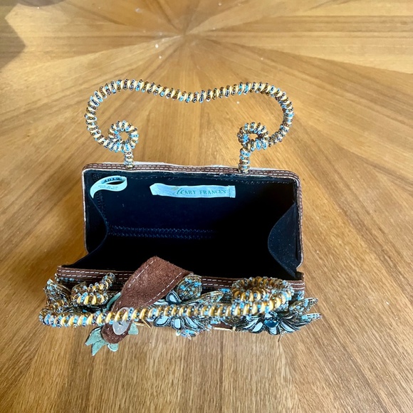 Mary Frances “She Loves Me” beaded purse - Picture 6 of 7